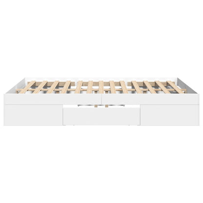 Giroletto Bianco 140x200 cm in Legno Multistrato | homemem39