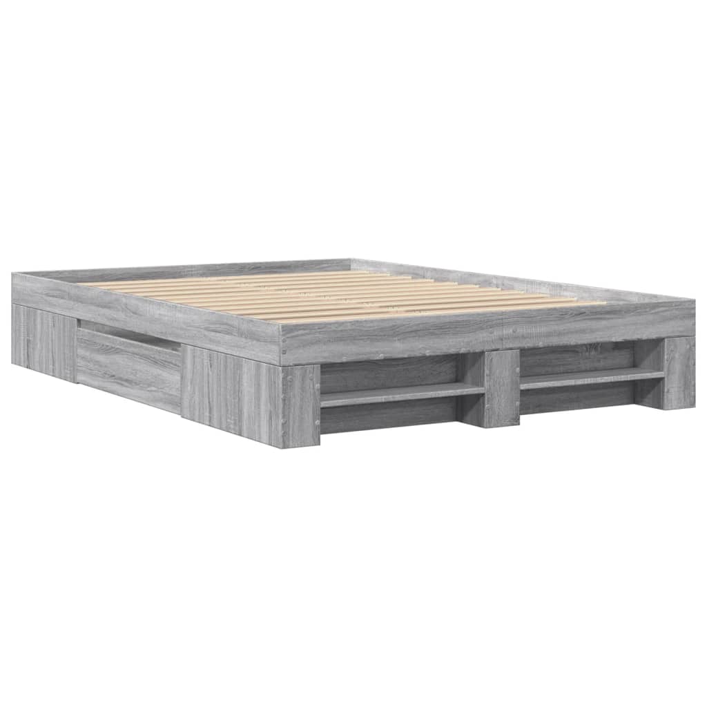 Giroletto Grigio Sonoma 120x200 cm in Legno Multistrato | homemem39