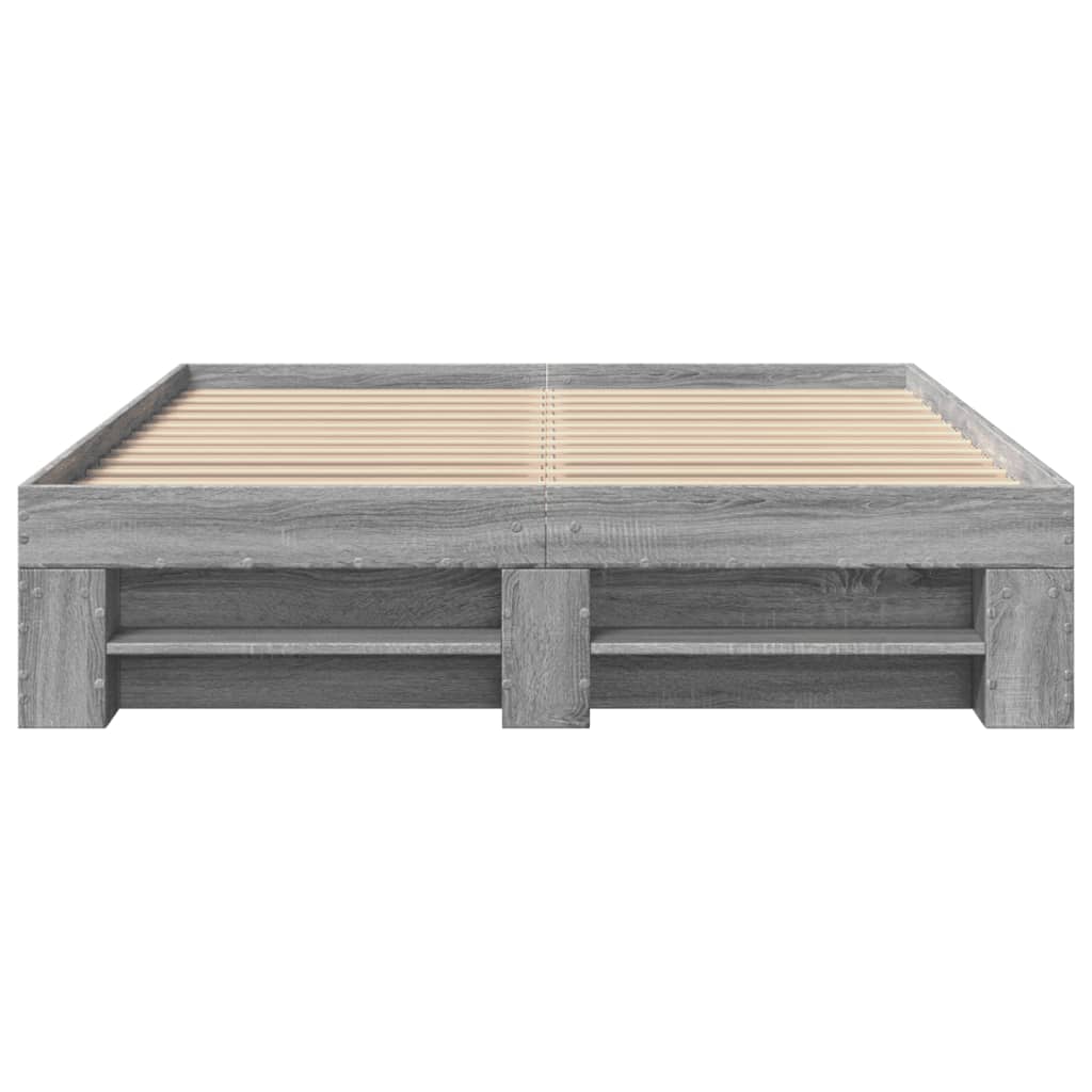 Giroletto Grigio Sonoma 120x200 cm in Legno Multistrato | homemem39