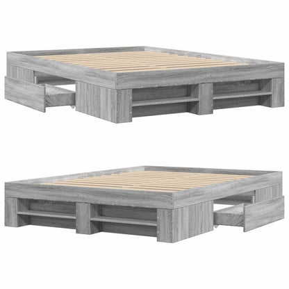 Giroletto Grigio Sonoma 120x200 cm in Legno Multistrato | homemem39
