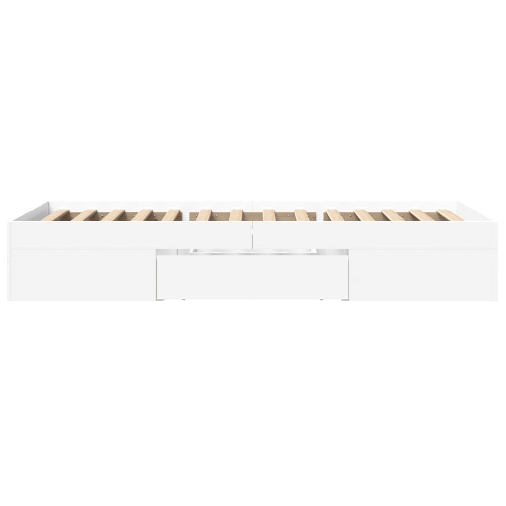 Giroletto Bianco 90x200 cm in Legno Multistrato | homemem39