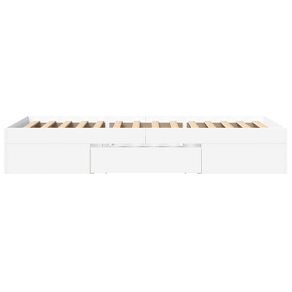 Giroletto Bianco 90x200 cm in Legno Multistrato | homemem39