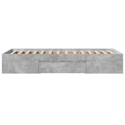 Giroletto Grigio Cemento 90x200 cm in Legno Multistrato | homemem39