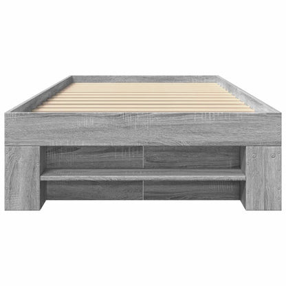 Giroletto Grigio Sonoma 90x200 cm in Legno Multistrato | homemem39