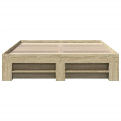 Giroletto Rovere Sonoma 135x190 cm in Legno Multistrato | homemem39