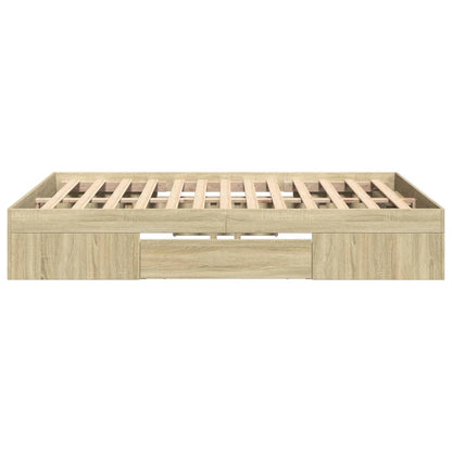 Giroletto Rovere Sonoma 135x190 cm in Legno Multistrato | homemem39