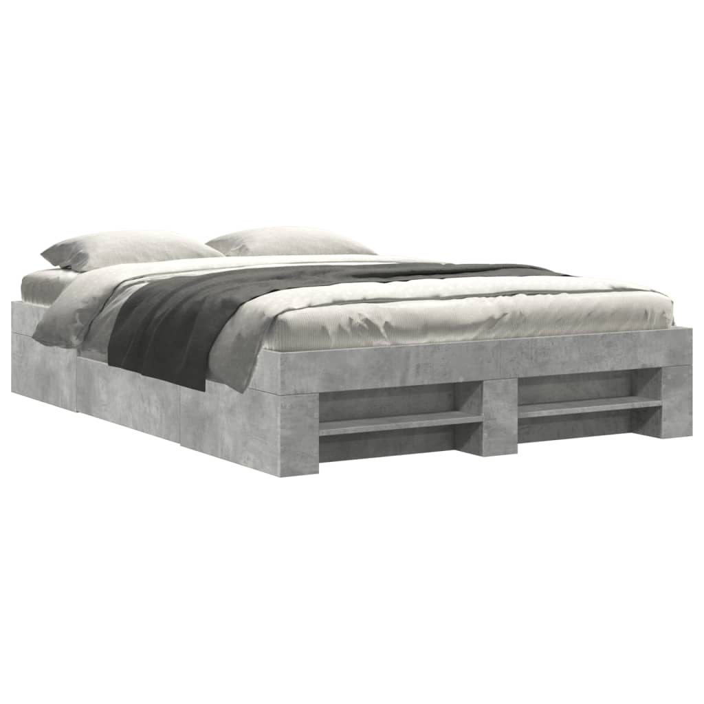 Giroletto Grigio Cemento 135x190 cm in Legno Multistrato | homemem39