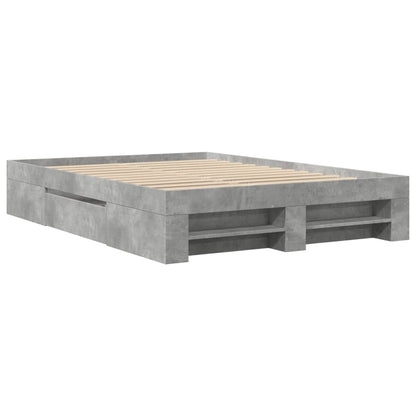 Giroletto Grigio Cemento 135x190 cm in Legno Multistrato | homemem39