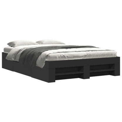 Giroletto Nero 120x190 cm in Legno Multistrato | homemem39
