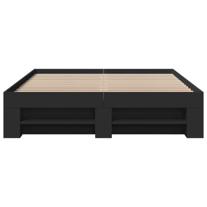 Giroletto Nero 120x190 cm in Legno Multistrato | homemem39