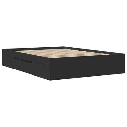 Giroletto Nero 120x190 cm in Legno Multistrato | homemem39
