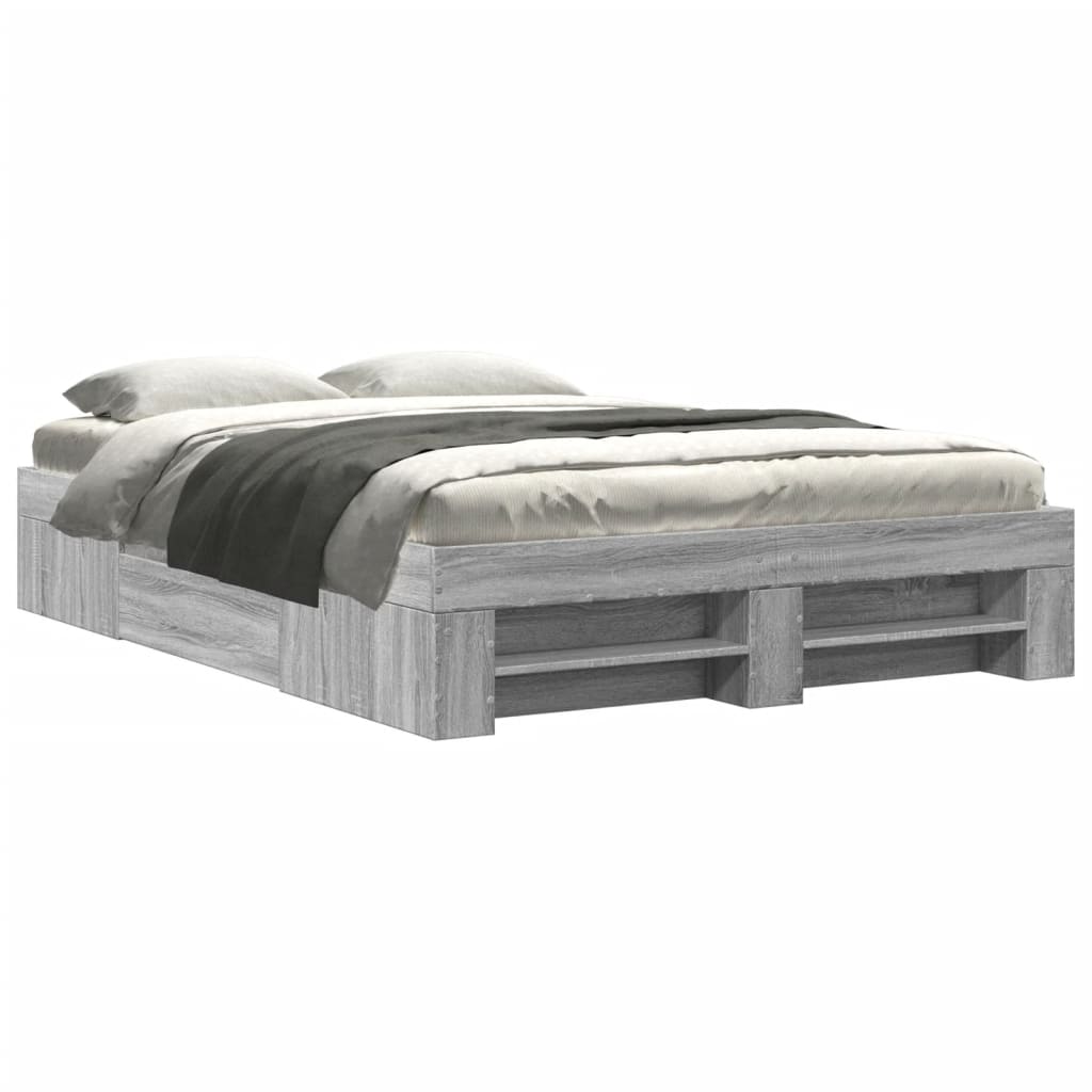 Giroletto Grigio Sonoma 120x190 cm in Legno Multistrato | homemem39