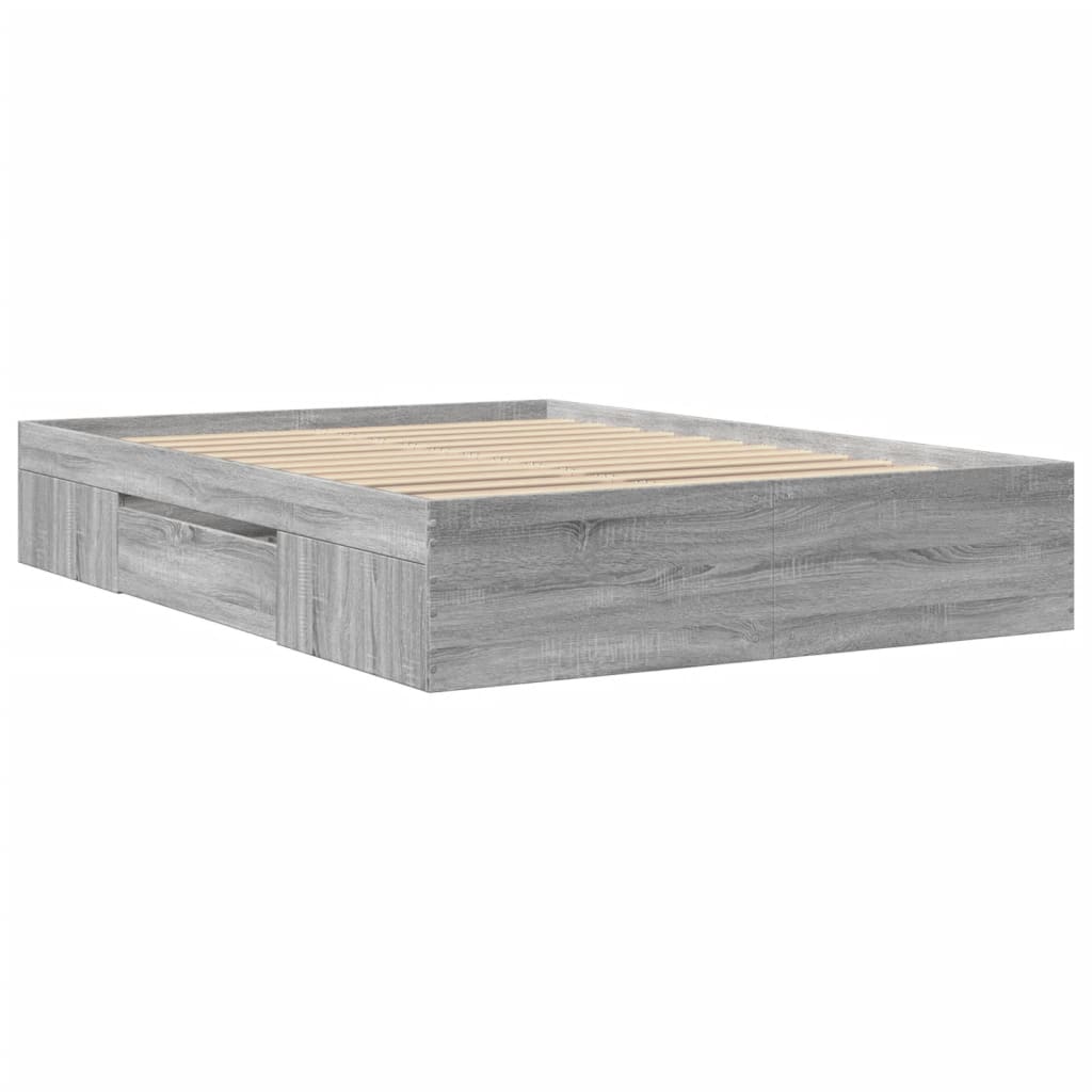 Giroletto Grigio Sonoma 120x190 cm in Legno Multistrato | homemem39