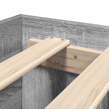 Giroletto Grigio Sonoma 120x190 cm in Legno Multistrato | homemem39
