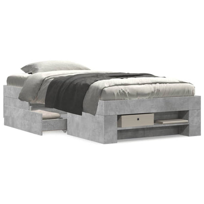 Giroletto Grigio Cemento 90x190 cm in Legno Multistrato