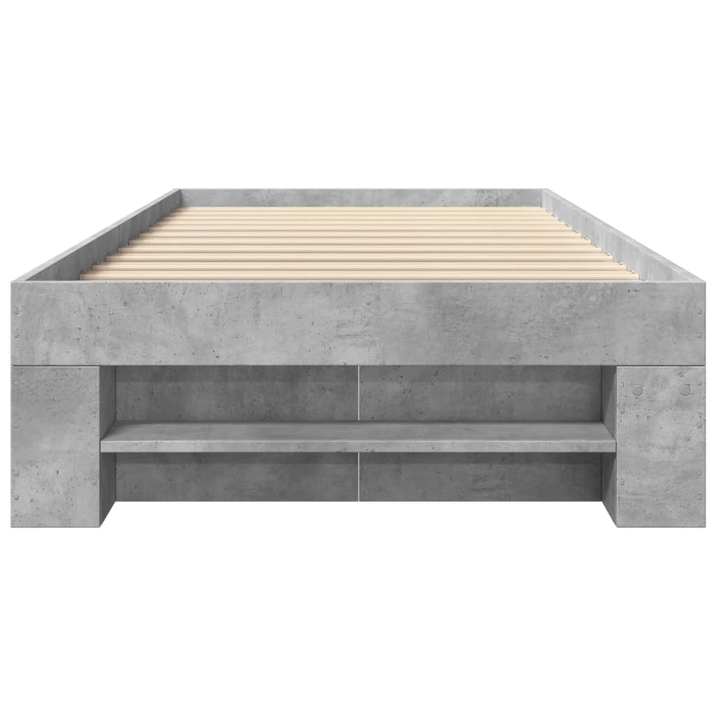 Giroletto Grigio Cemento 90x190 cm in Legno Multistrato - homemem39