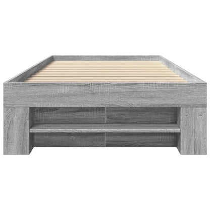Giroletto Grigio Sonoma 90x190 cm in Legno Multistrato | homemem39