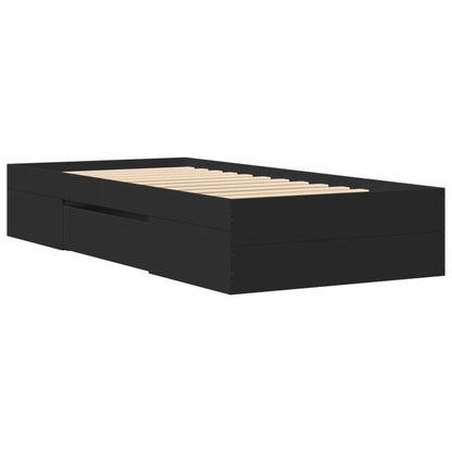 Giroletto Nero 75x190 cm in Legno Multistrato | homemem39
