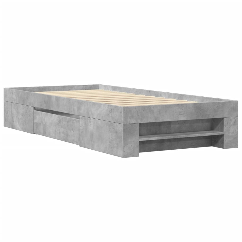 Giroletto Grigio Cemento 75x190 cm in Legno Multistrato | homemem39