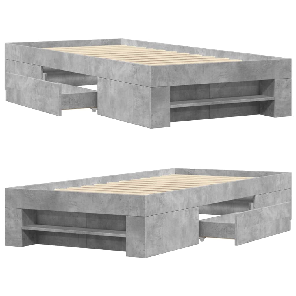 Giroletto Grigio Cemento 75x190 cm in Legno Multistrato | homemem39