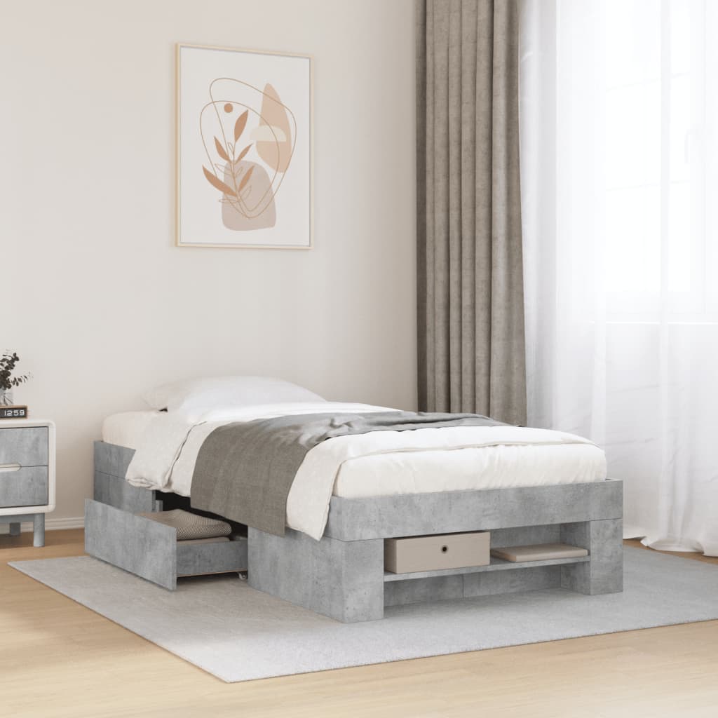 Giroletto Grigio Cemento 75x190 cm in Legno Multistrato | homemem39