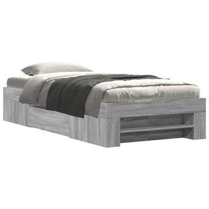 Giroletto Grigio Sonoma 75x190 cm in Legno Multistrato | homemem39