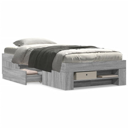 Giroletto Grigio Sonoma 75x190 cm in Legno Multistrato