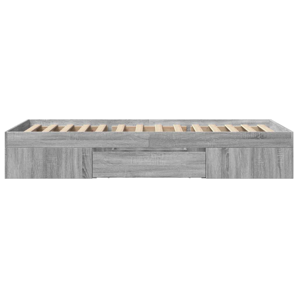 Giroletto Grigio Sonoma 75x190 cm in Legno Multistrato | homemem39
