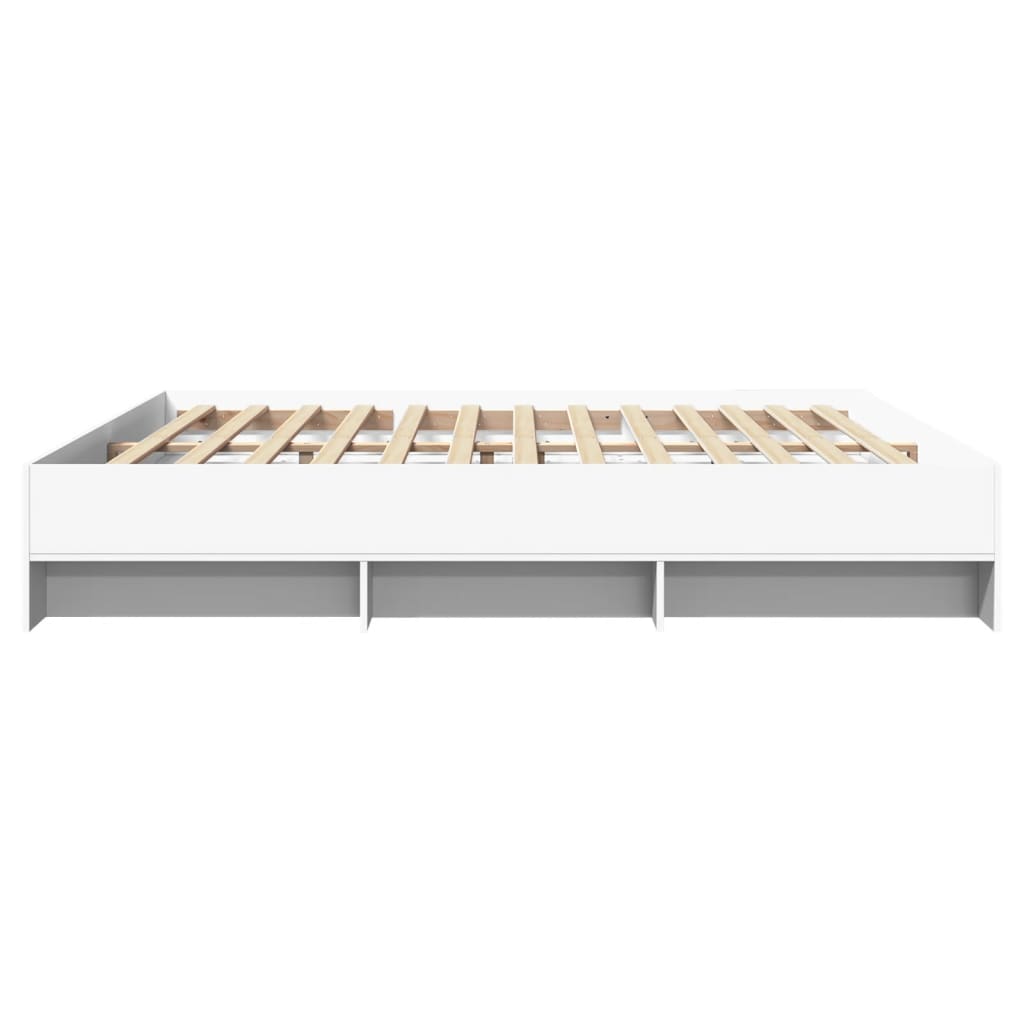 Giroletto Bianco 200x200 cm in Legno Multistrato | homemem39