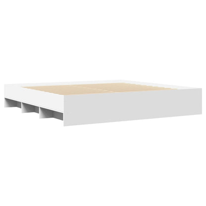 Giroletto Bianco 200x200 cm in Legno Multistrato | homemem39