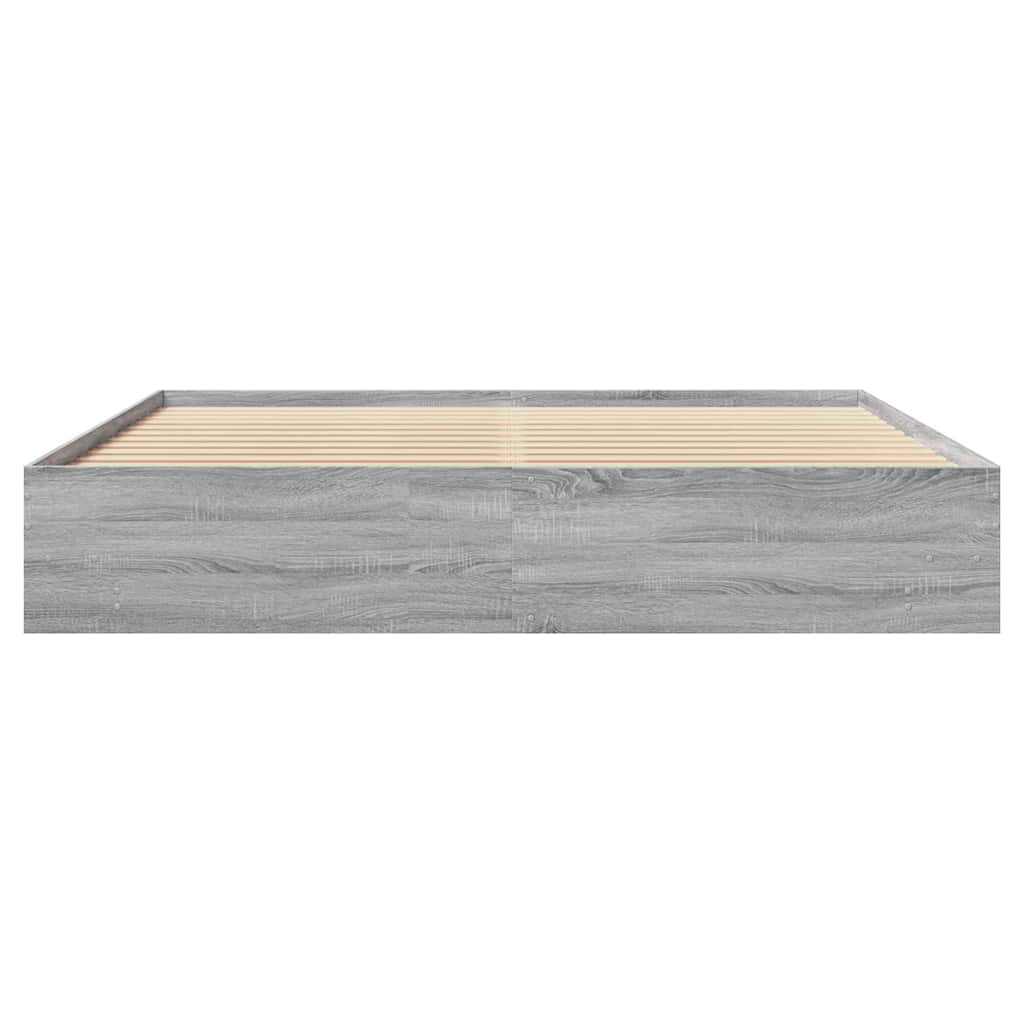 Giroletto senza Materasso Grigio Sonoma 180x200 cm Truciolato | homemem39
