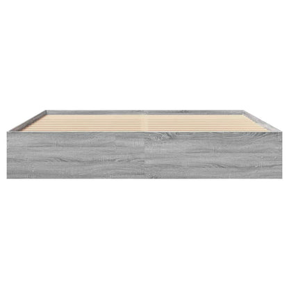 Giroletto senza Materasso Grigio Sonoma 180x200 cm Truciolato | homemem39