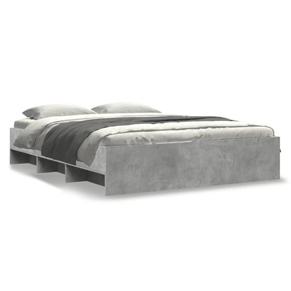 Giroletto senza Materasso Grigio Cemento 160x200cm Truciolato | homemem39