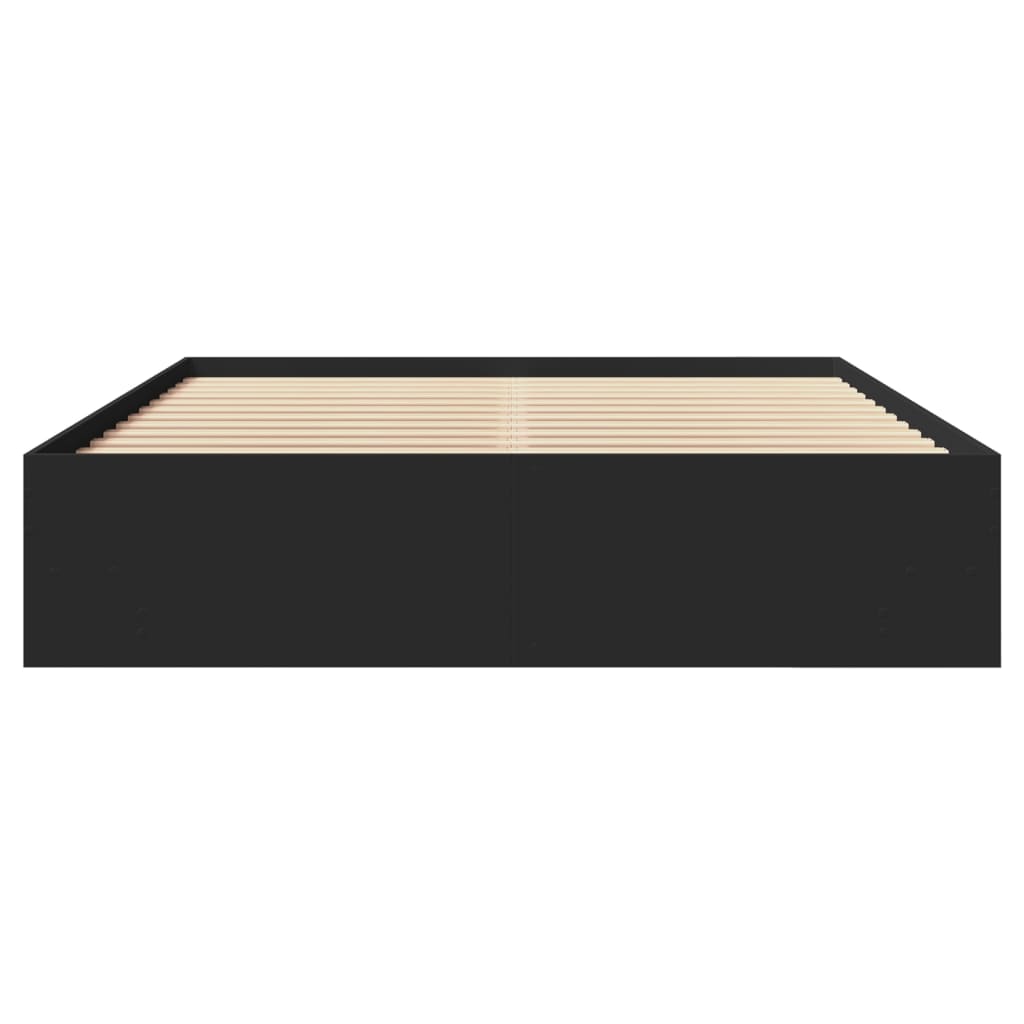 Giroletto Nero 150x200 cm in Legno Multistrato | homemem39
