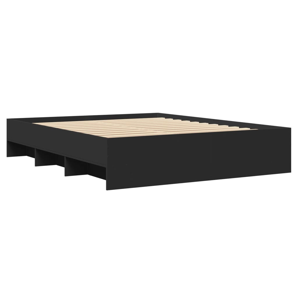 Giroletto Nero 150x200 cm in Legno Multistrato | homemem39