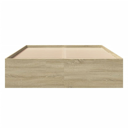 Giroletto senza Materasso Rovere Sonoma 140x200cm in Truciolato | homemem39