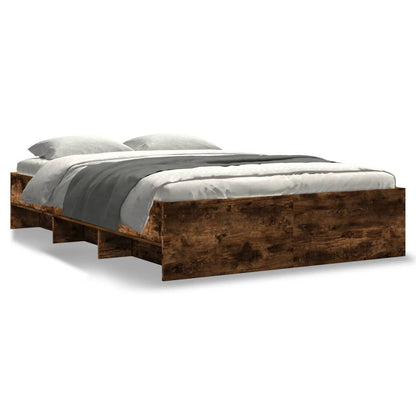 Giroletto senza Materasso Rovere Fumo 140x200 cm in Truciolato | homemem39