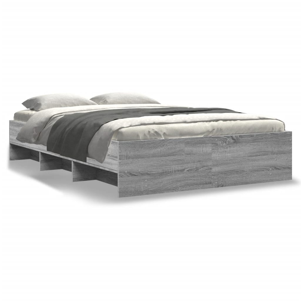 Giroletto Grigio Sonoma 140x200 cm in Legno Multistrato | homemem39