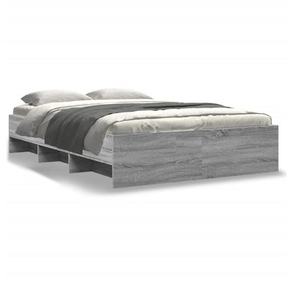 Giroletto Grigio Sonoma 140x200 cm in Legno Multistrato | homemem39