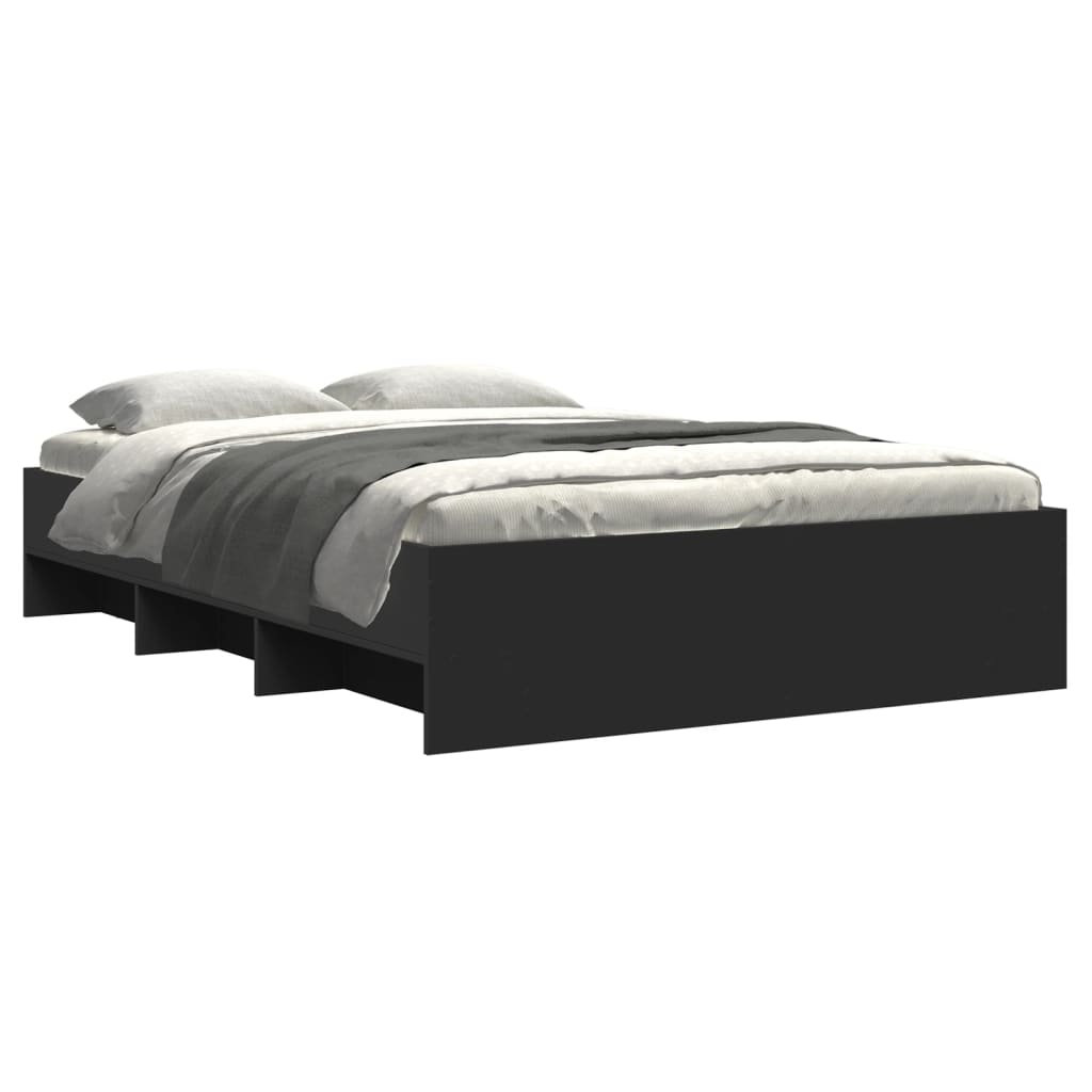 Giroletto Nero 120x200 cm in Legno Multistrato | homemem39