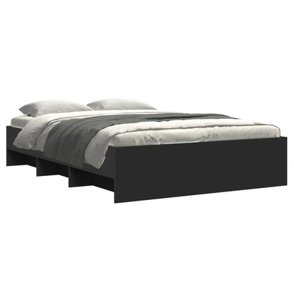 Giroletto Nero 120x200 cm in Legno Multistrato | homemem39