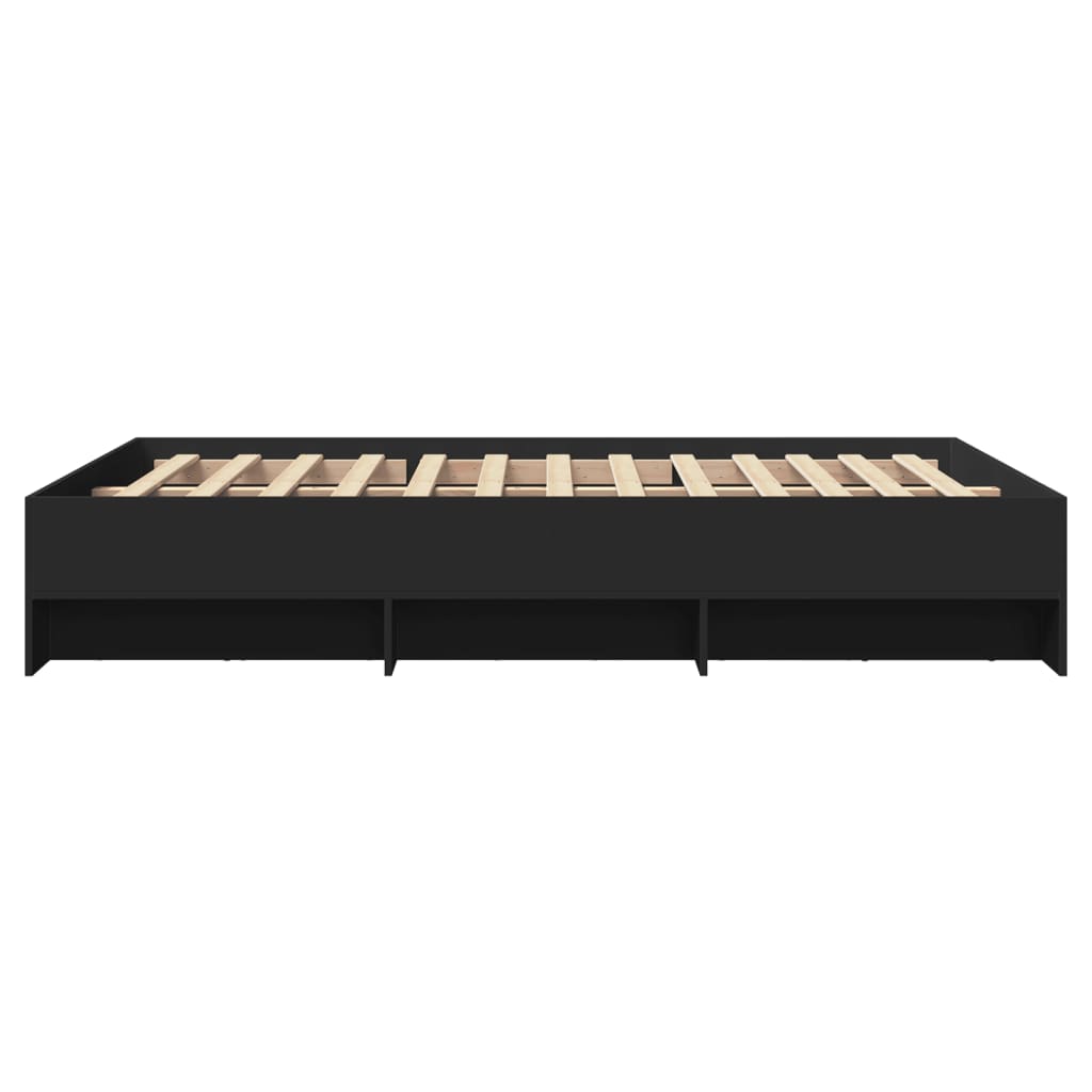Giroletto Nero 120x200 cm in Legno Multistrato | homemem39