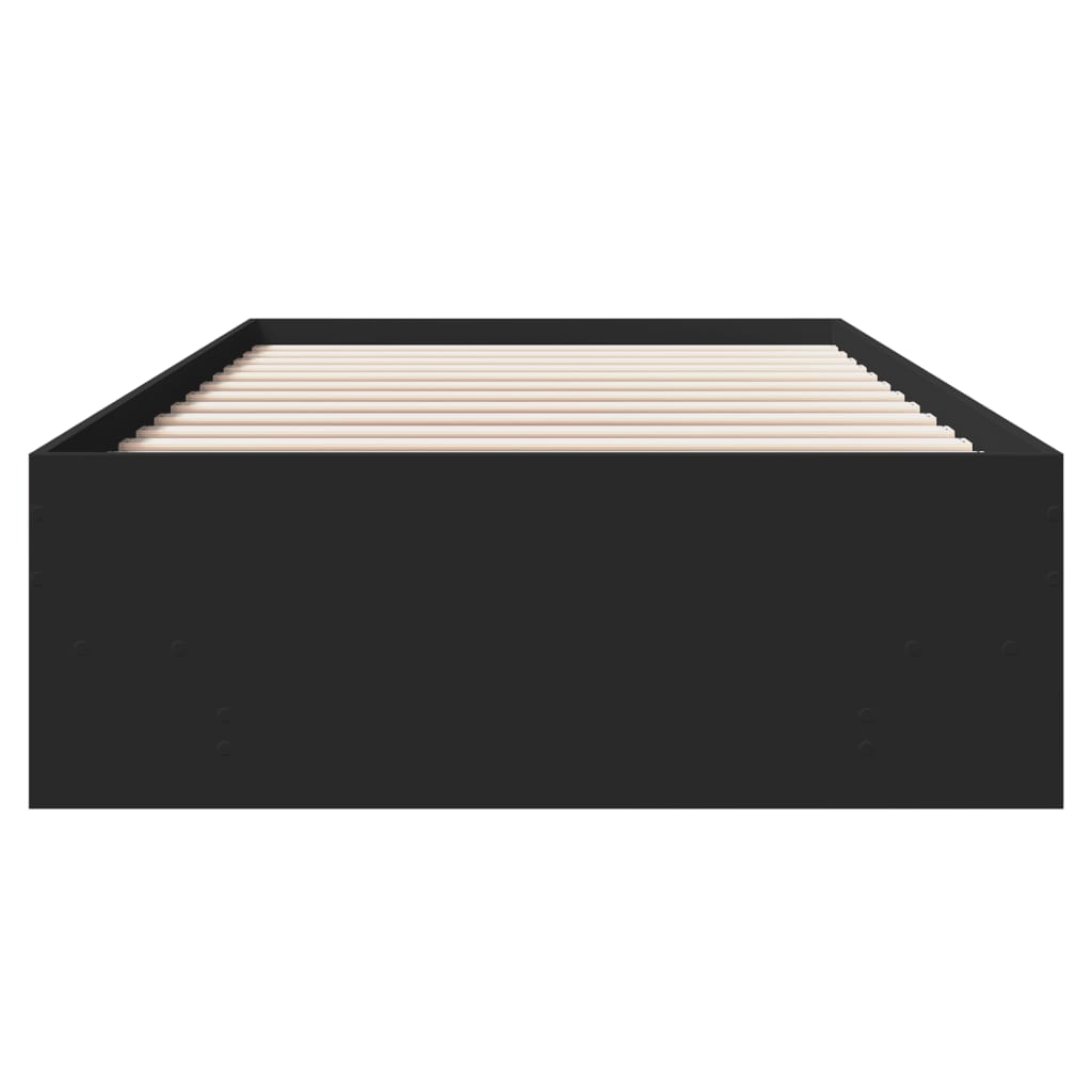 Giroletto Nero 90x200 cm in Legno Multistrato