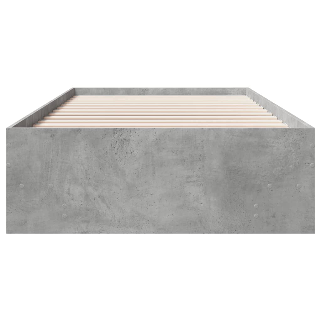 Giroletto Grigio Cemento 90x200 cm in Legno Multistrato | homemem39