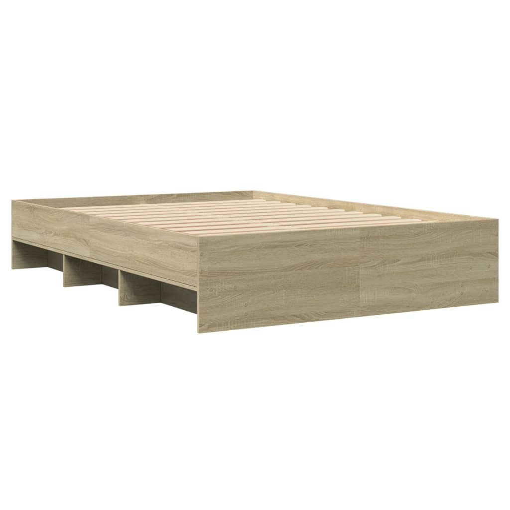 Giroletto senza Materasso Rovere Sonoma 140x190cm in Truciolato | homemem39