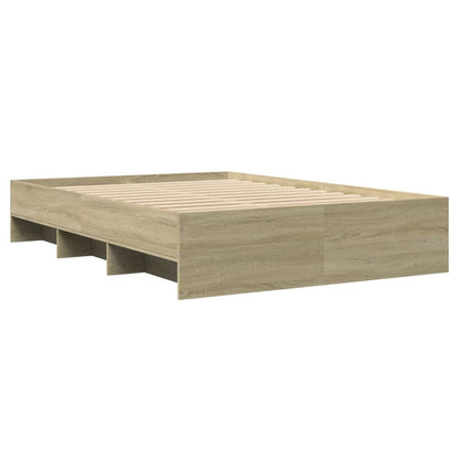 Giroletto senza Materasso Rovere Sonoma 140x190cm in Truciolato | homemem39