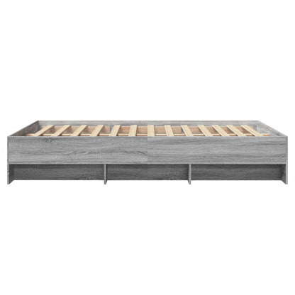 Giroletto Grigio Sonoma 140x190 cm in Legno Multistrato | homemem39