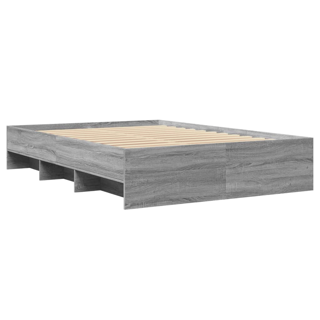 Giroletto Grigio Sonoma 140x190 cm in Legno Multistrato | homemem39