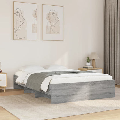 Giroletto Grigio Sonoma 135x190 cm in Legno Multistrato | homemem39