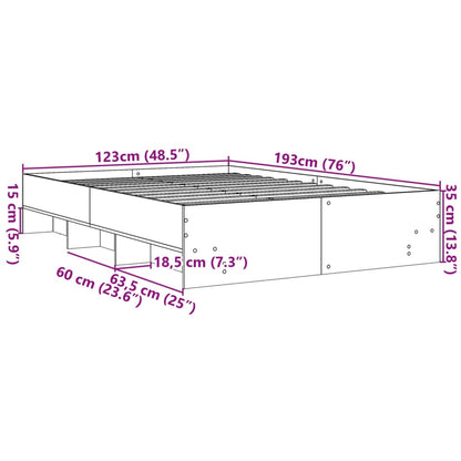 Giroletto Bianco 120x190 cm in Legno Multistrato | homemem39